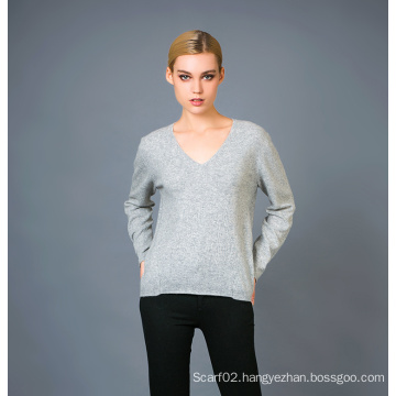 Lady′s Fashion Cashmere Sweater 17brpv001